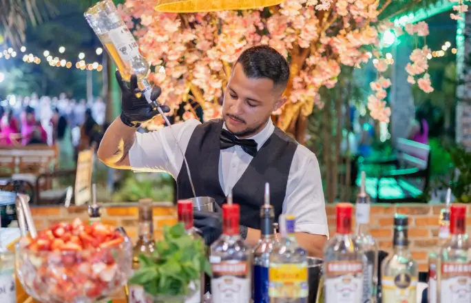 Equipe Bar Brothers em ação e bastidores dos eventos